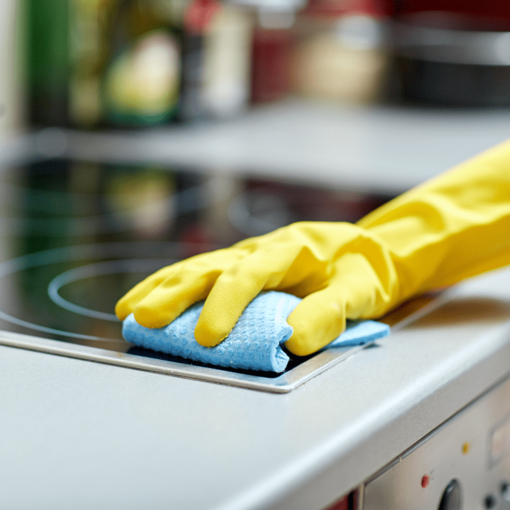 kitchen cleaning