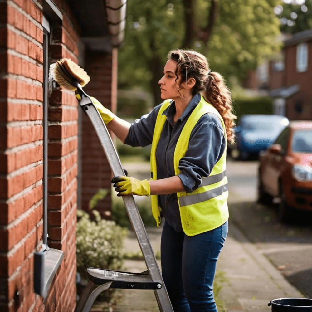 Exterior cleaning service