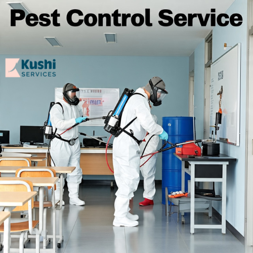 Industrial & commercial pest control in bangalore 5 Kushi Hygiene Services pest control services for school and college 1