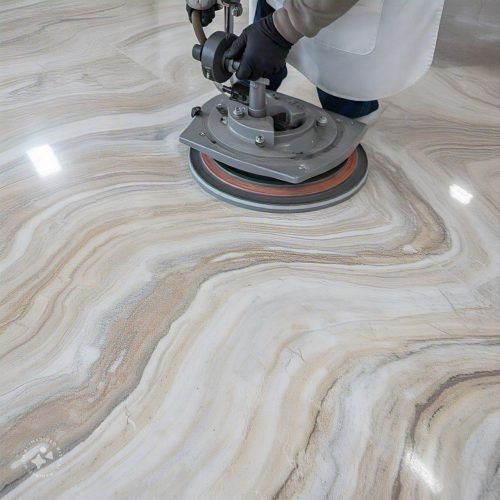 Italian marble polishing